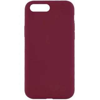 Чехол Silk Full Protective (AA) NO LOGO для Apple iPhone 7 plus / 8 plus — Бордовый / Plum