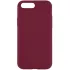 Чохол Silk Full Protective (AA) NO LOGO для Apple iPhone 7 plus / 8 plus – Бордовий / Plum. Фото 1 з 1