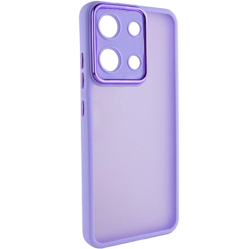 

TPU+PC чохол Accent на Xiaomi Redmi Note 13 5G (White / Purple)