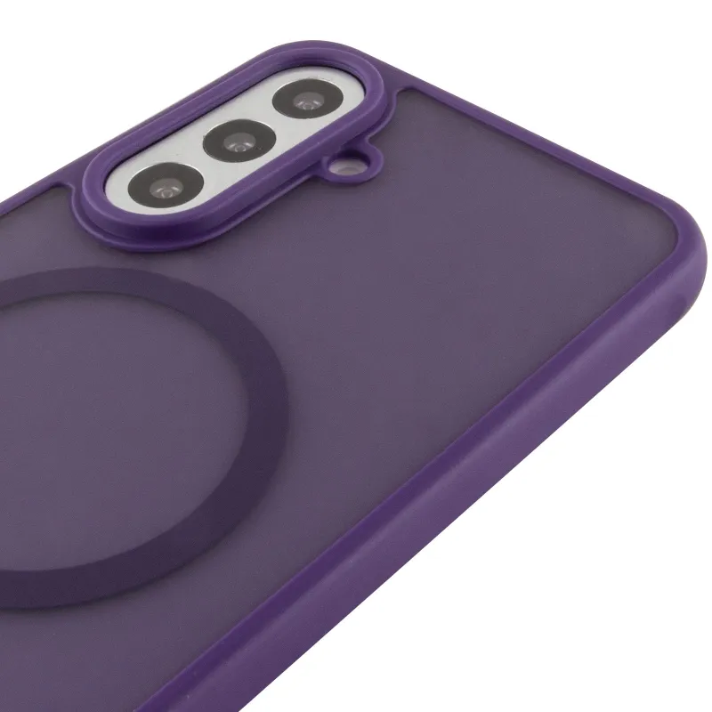 Чохол TPU Bloom with Magnetic Fit для Samsung Galaxy S26 FE – Purple. Фото 4 з 6