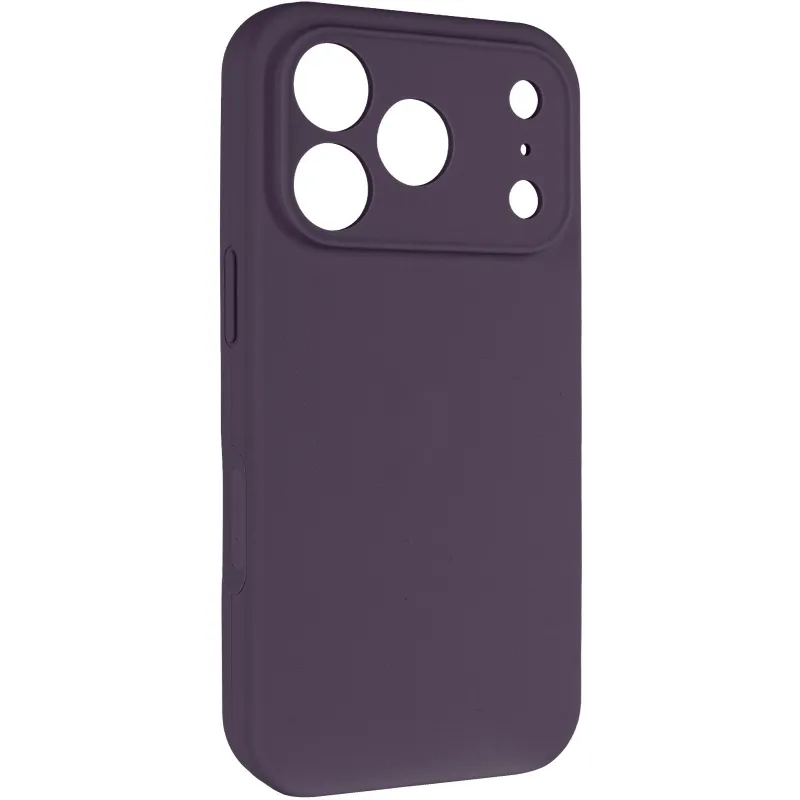 Чехол Silk Full Camera (AA) NO LOGO with Magnetic Fit для Apple iPhone 18 Pro – Бордовый / Dark Cherry. Фото 1 из 1