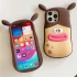 Силіконовий чохол Funny 3D для Apple iPhone 14 Pro (6.1") – He. Фото 3 з 7