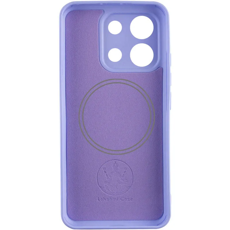 Чохол Silicone Cover Lakshmi Full Camera (AA) with Magnetic Fit для Xiaomi Redmi 17 – Бузковий / Dasheen. Фото 2 з 3