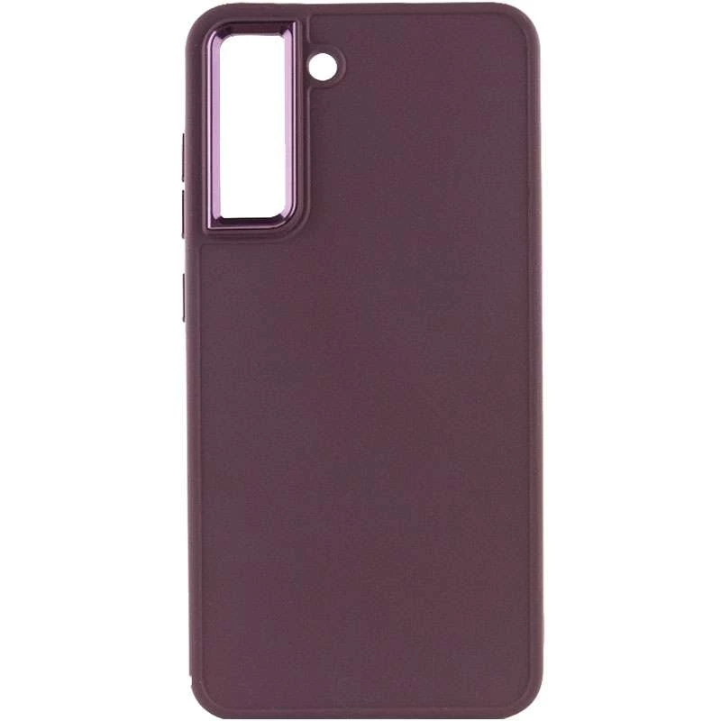 TPU чохол Bonbon з металевими кнопками на Samsung Galaxy S23+ – Бордовий / Plum. Фото 3 з 11