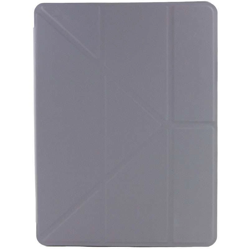 

Чохол книжка орігамі на Apple iPad 10.2" (2021) (Сірий / Dark Gray)