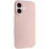 Чехол Silk Full Camera Protective (AA) NO LOGO для Apple iPhone 16 – Розовый / Pink Sand. Фото 1 из 8
