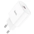 МЗП Hoco C94A Metro PD20W (1USB-C) + кабель Type-C to Lightning – White. Фото 7 з 8