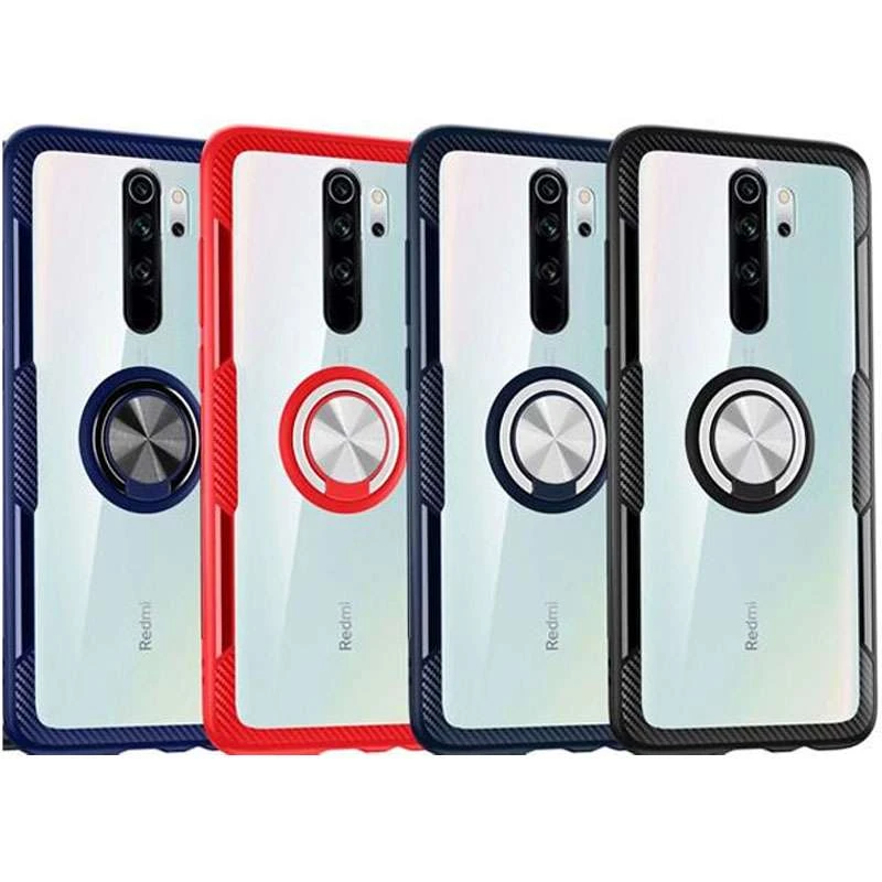 

Чохол Deen CrystalRing з магнітним кільцем на Xiaomi Redmi Note 8 Pro