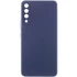 Чехол Silicone Case Lakshmi Premium з закритою камерою на Samsung Galaxy A50 (A505F) / A50s / A30s – Темно-синий / Midnight blue. Фото 1 из 3