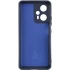 Чохол Silicone Case Lakshmi з закритою камерою на Xiaomi Redmi Note 12T Pro – Синій / Midnight Blue. Фото 2 з 4