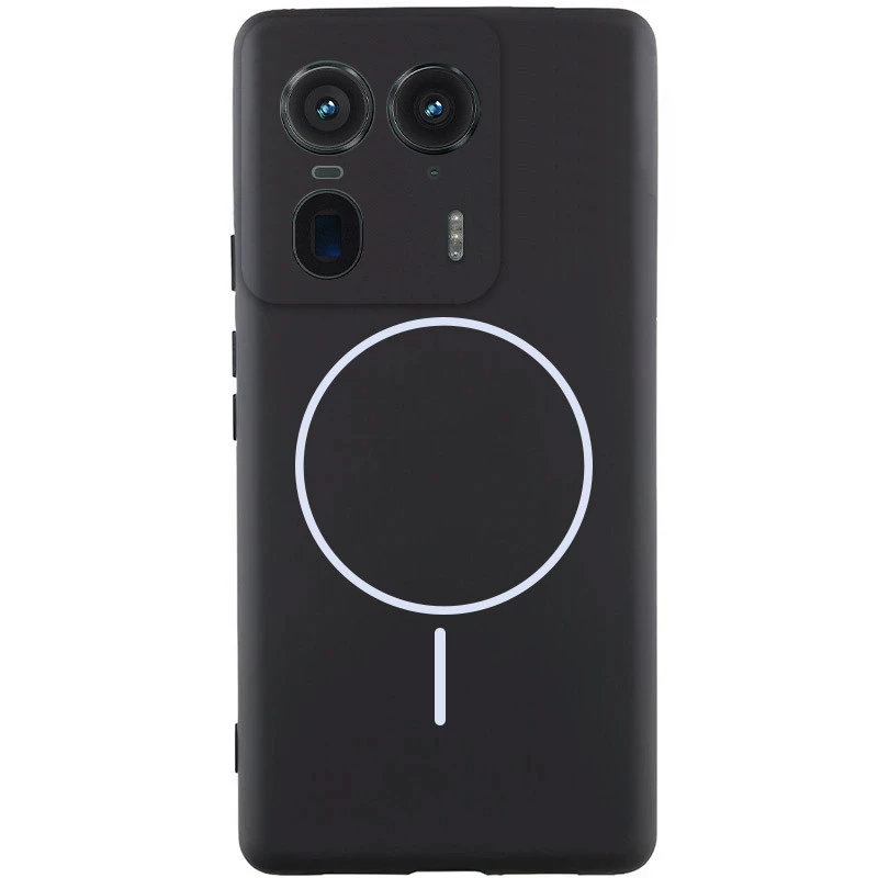 Силіконовий чохол Lakshmi MagFit з захистом камери для Motorola Edge 50 Ultra – Чорний / Black. Фото 1 Силіконовий чохол Lakshmi MagFit з захистом камери для Motorola Edge 50 Ultra – Чорний / Black. Фото 1 з 3