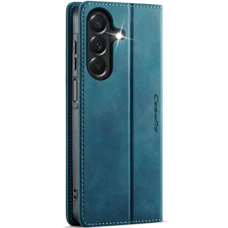Шкіряний чохол-книжка CaseMe Velvet Matte для Samsung Galaxy A27 – Green. Фото 2 з 5