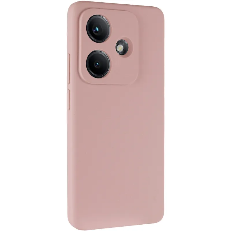 Чохол Silicone Case Lakshmi Premium із закритою камерою для Xiaomi Redmi Note 17 Pro – Рожевий / Pink Sand. Фото 1 з 1