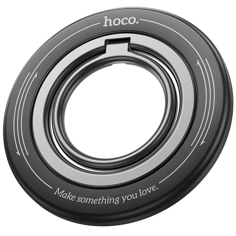 Магнитный держатель для телефона Hoco GH3 Enjoy – Black. Фото 2 из 7