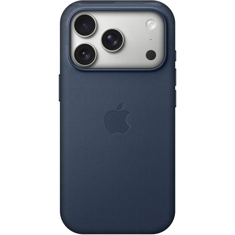 Тканинний чохол TechWoven (AAA) with MagSafe and Animation для Apple iPhone 17 Pro (6.3") – Blue. Фото 1 з 2