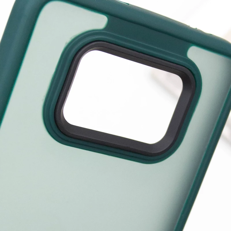 Чохол TPU+PC Lyon Frosted на Xiaomi Poco X3 NFC / Poco X3 Pro – Green. Фото 9 з 11