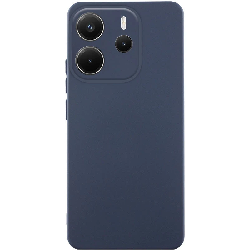 Чохол Silicone Cover Ummi Lakshmi Full Camera (AA) для Xiaomi Redmi Note 14 Pro 4G – Синій / Midnight blue. Фото 1 з 4