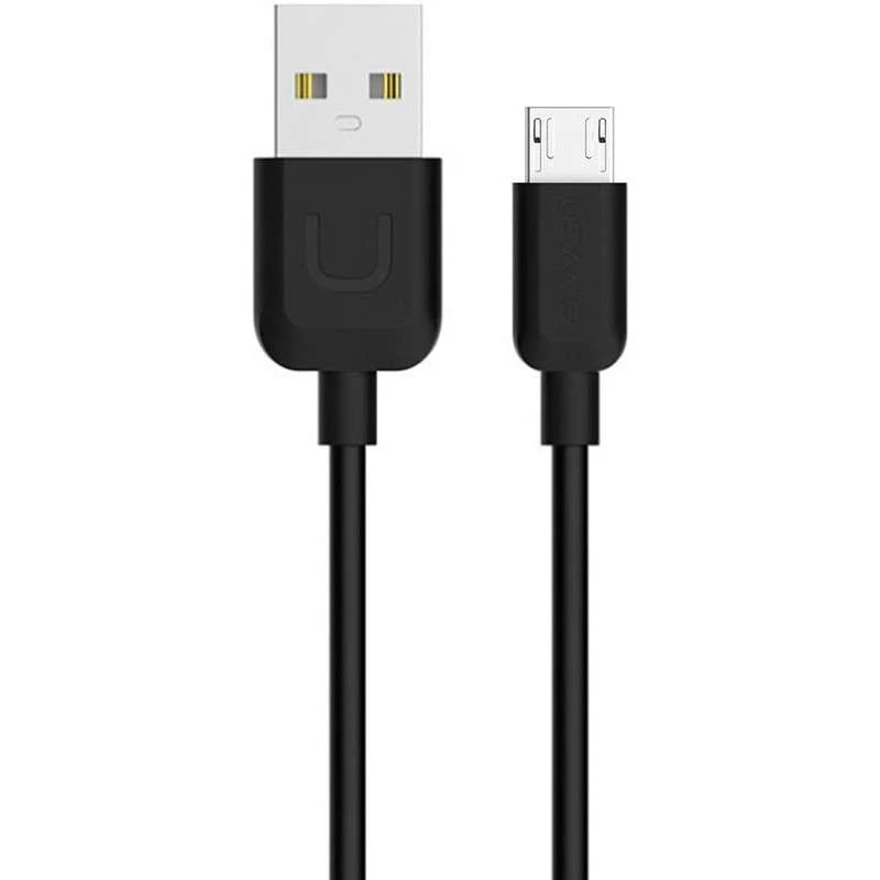 Дата кабель Usams US-SJ098 U-Turn Series USB to MicroUSB (1m) – Чорний. Фото 2 з 4