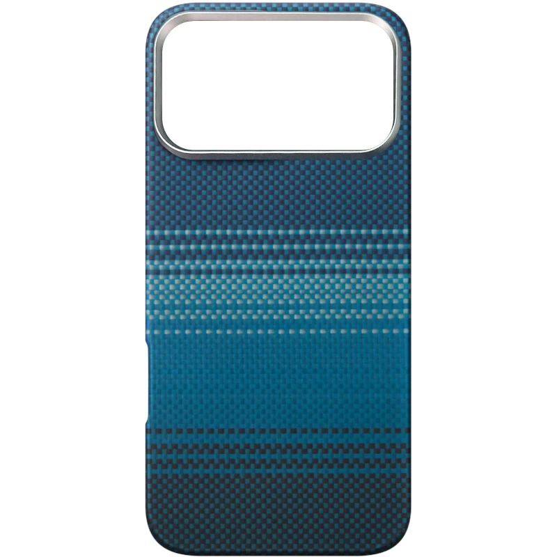 Чехол PC Carbon Protection Slim with MagSafe для Apple iPhone 17 Pro Max (6.9") – Blue. Фото 2 из 2