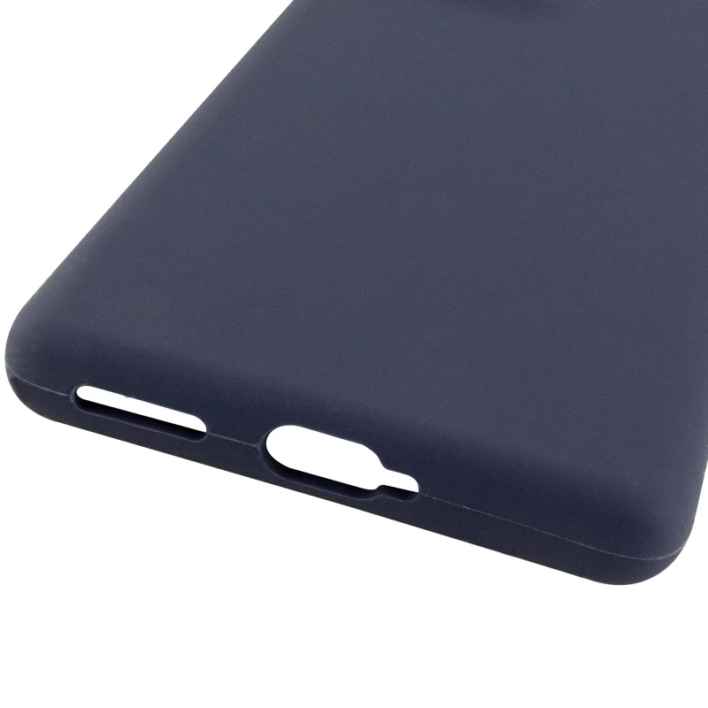 Чохол Silicone Cover Ummi Lakshmi Full Camera (AA) для Motorola Edge 50 – Синій / Midnight blue. Фото 5 з 5