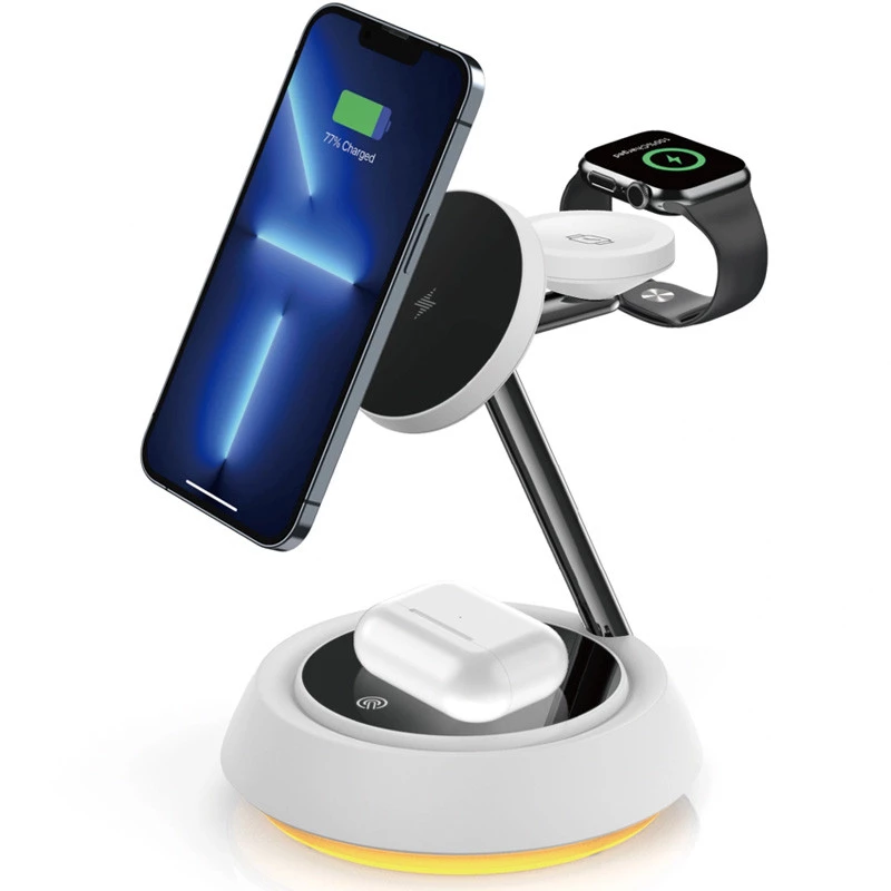 

БЗП WIWU Wi-W002 3 in 1 wireless charger (White)