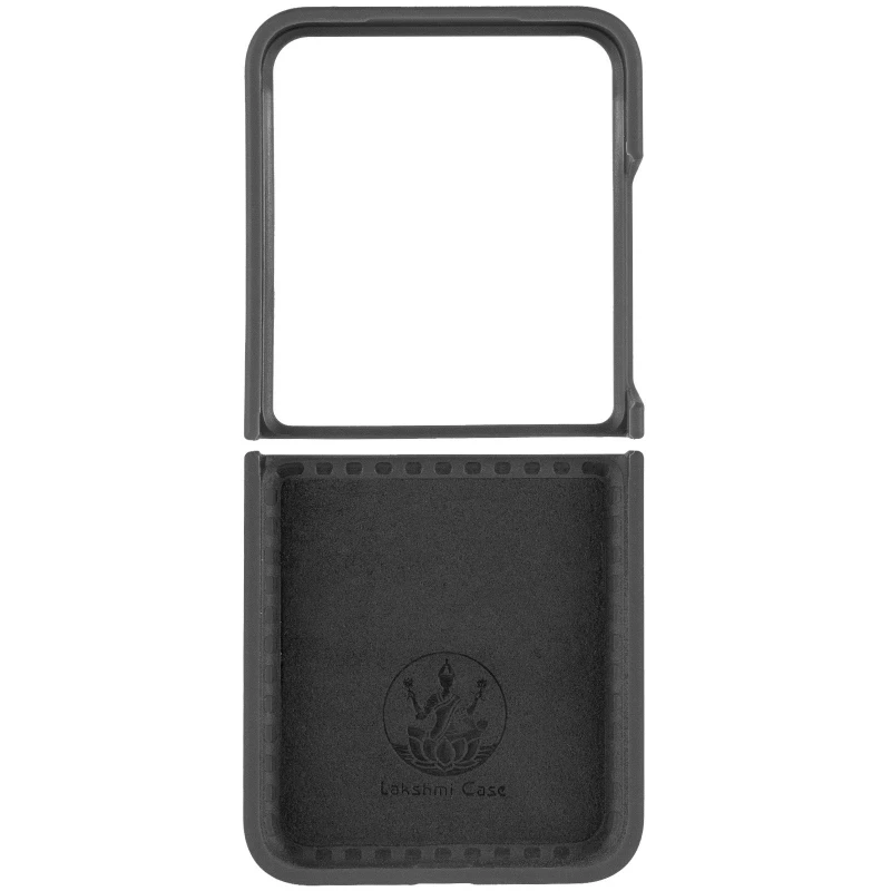 Чохол Foldables Silicone Cover Lakshmi (AAA) для Samsung Galaxy Z Flip7 – Чорний / Black. Фото 6 з 7
