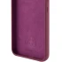 Чохол Silicone Case Lakshmi Premium із закритою камерою для Xiaomi Redmi 12 – Бордовий / Plum. Фото 3 з 5