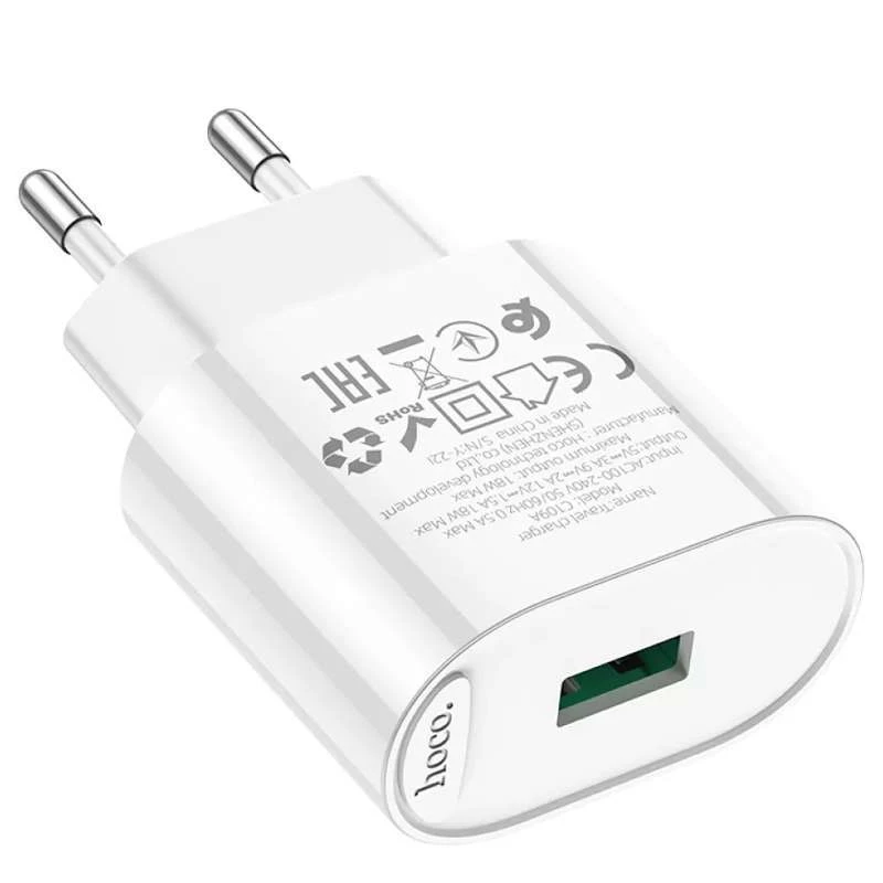 МЗП HOCO C109A Fighter QC3.0 – White. Фото 4 з 5