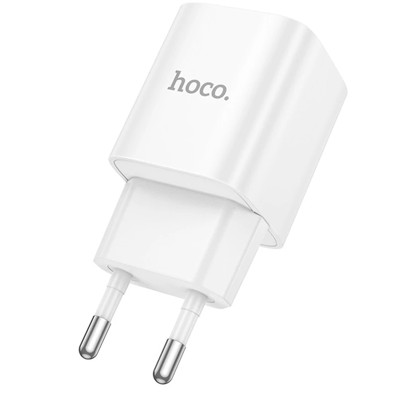 СЗУ Hoco C147A PD20W+QC3.0 (1USB-A/1C) – White. Фото 3 из 7