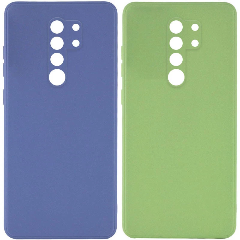 Кольоровий силіконовий чохол із захистом камери на Xiaomi Redmi 9 фото 1 з 1