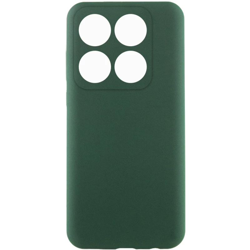 Чохол Silicone Case Lakshmi Premium з закритою камерою на Xiaomi 14T Pro – Зелений / Cyprus Green. Фото 1 з 5