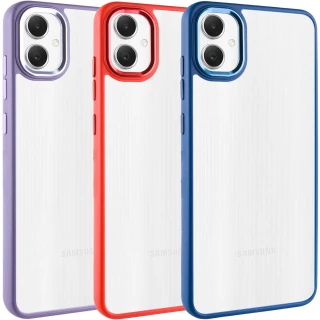 Захистний чохол TPU+PC матовий на Samsung Galaxy A05 фото 1 Захистний чохол TPU+PC матовий на Samsung Galaxy A05 фото 1 з 2