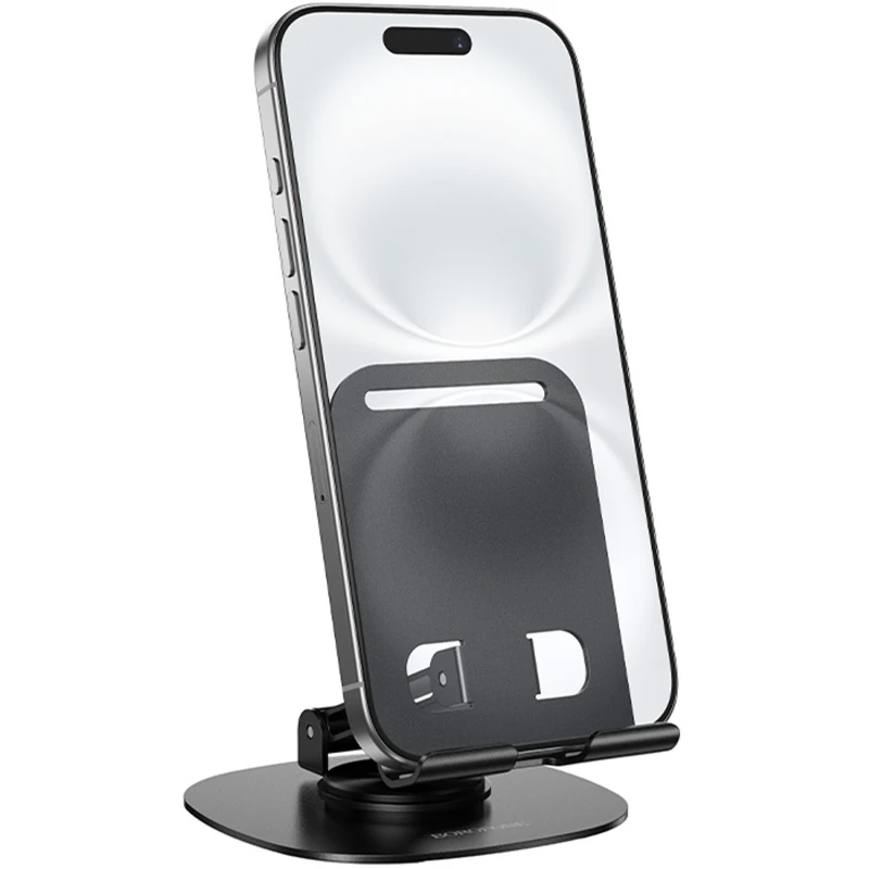 Підставка для телефону Borofone BH138 Fit metal – Black. Фото 6 з 6