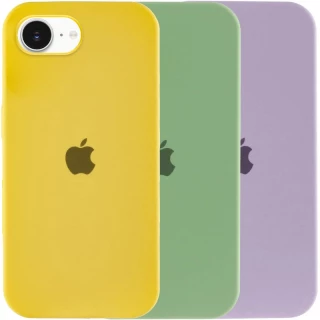 Чехол Silicone Case с закрытым низом для Apple iPhone 16e (6.1") фото 1 Чехол Silicone Case с закрытым низом для Apple iPhone 16e (6.1") фото 1 из 1
