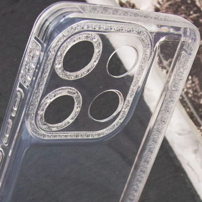 Силиконовый чехол с узором на Tecno Spark Go 2023 – Прозрачный. Фото 6 из 7