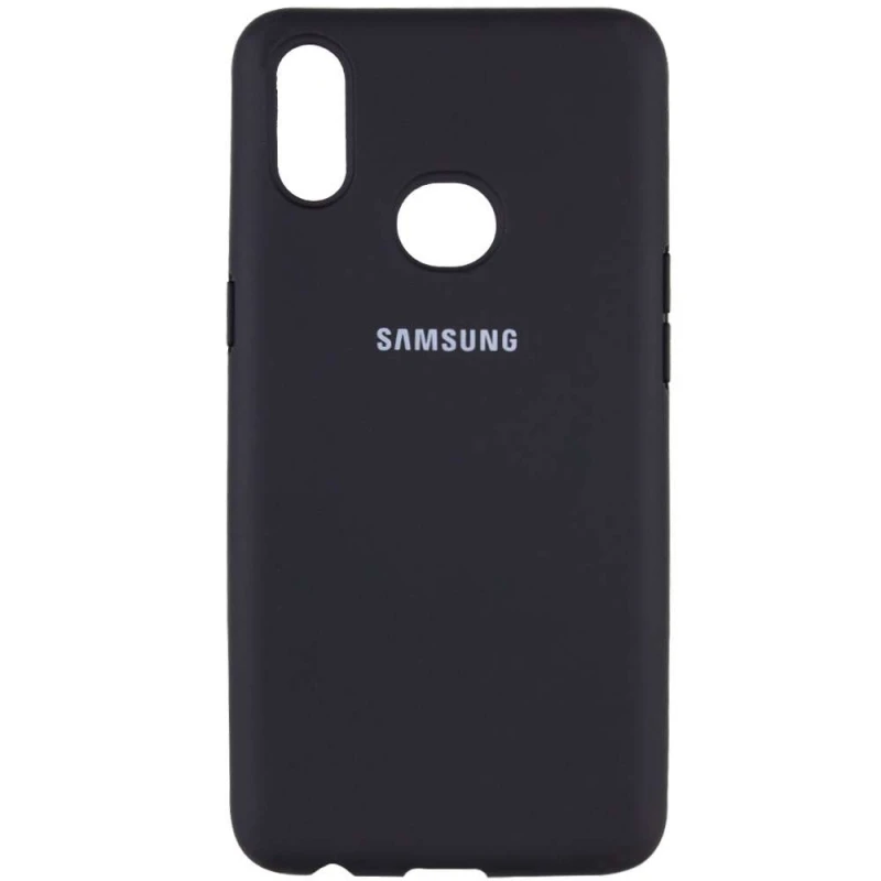 

Чохол Silicone Case з закритим низом на Samsung Galaxy A10s (Чорний / Black)