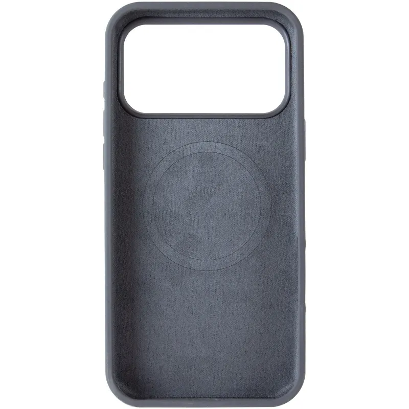Чохол Silk Duo Color (AA) NO LOGO with Magnetic Fit для Apple iPhone 18 Pro – Gray. Фото 3 з 5
