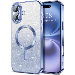 Чохол з блискітками, захисними лінзами на камеру та MagSafe на Apple iPhone 17 (6.3") фото 1 з 1