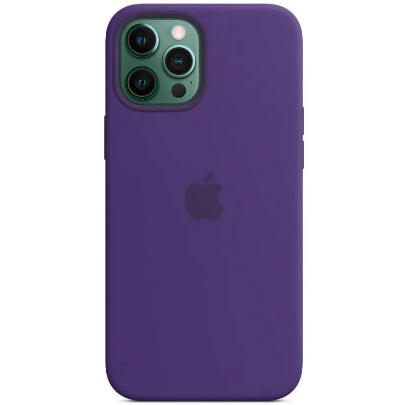 

Чохол Silicone case Premium з Magsafe на Apple iPhone 12 (Фіолетовий / Amethyst)