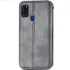 Чохол книжка GETMAN Cubic для Samsung Galaxy A21s – Сірий. Фото 2 з 6