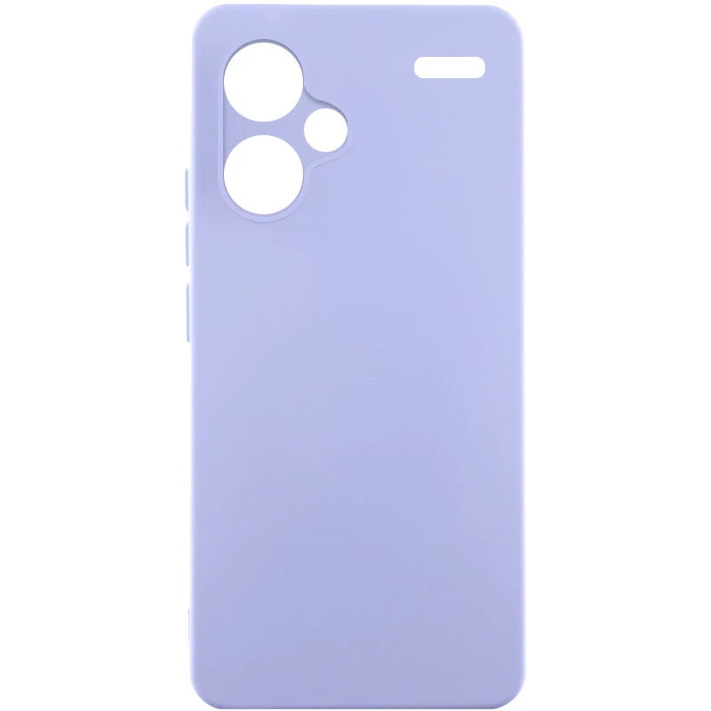 Чохол Silicone Case Lakshmi з закритою камерою на Xiaomi Redmi Note 13 Pro+ – Бузковий / Dasheen. Фото 2 з 7