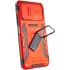 Ударостійкий чохол Square Ring зi шторкою на камеру на Xiaomi Poco X5 Pro 5G – Червоний / Red. Фото 4 з 6