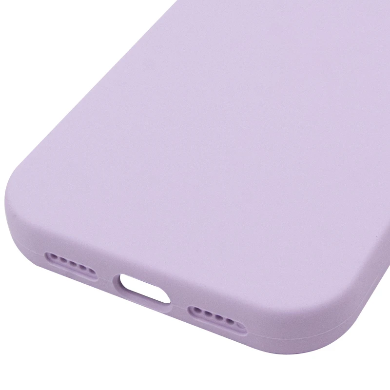 Чохол з закритим низом Silicone Case на Apple iPhone 17 Pro Max (6.9") – Бузковий / Lilac. Фото 8 з 8