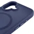 TPU+PC чехол Metal Buttons with Magnetic Fit для Apple iPhone 17 (6.3") – Синий / Navy Blue. Фото 5 из 6