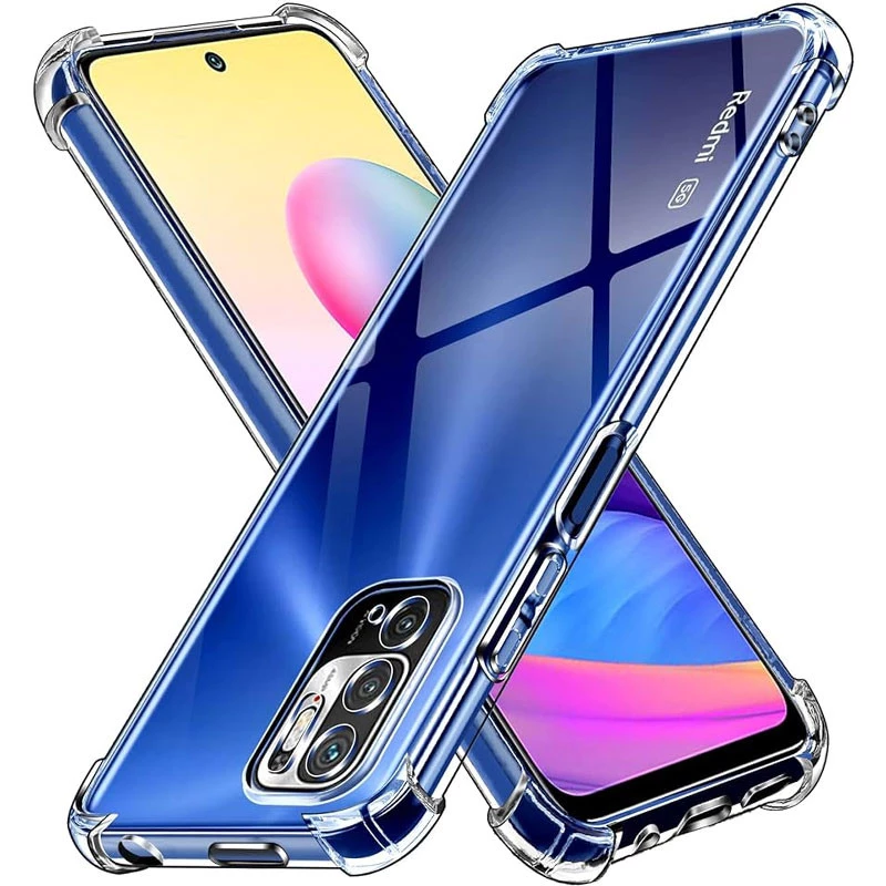 Ультратонкий силиконовый чехол GETMAN с крытыми бортами для Xiaomi Poco M3 Pro 4G / 5G фото 1 из 2