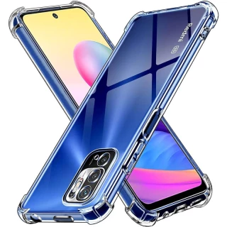 Ультратонкий силіконовий чохол GETMAN з критими бортами на Xiaomi Poco M3 Pro 4G / 5G фото 1 з 2