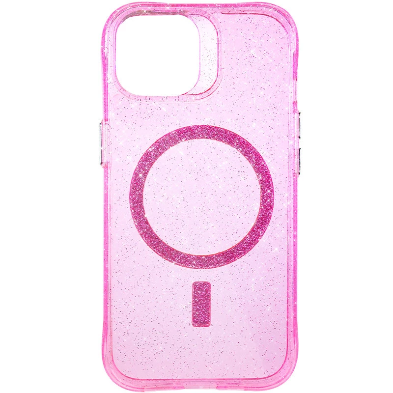 Зоряний чохол з MagSafe на Apple iPhone 14 (6.1") – Pink. Фото 6 з 12
