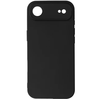 Чёрный силиконовый чехол Epik с защитой камеры для Apple iPhone 17 Air (6.5") фото 1 из 1