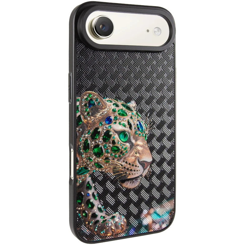 Чохол TPU+PC Crystal Hunt with MagSafe для Apple iPhone 17 Air (6.5") – Black. Фото 2 з 8