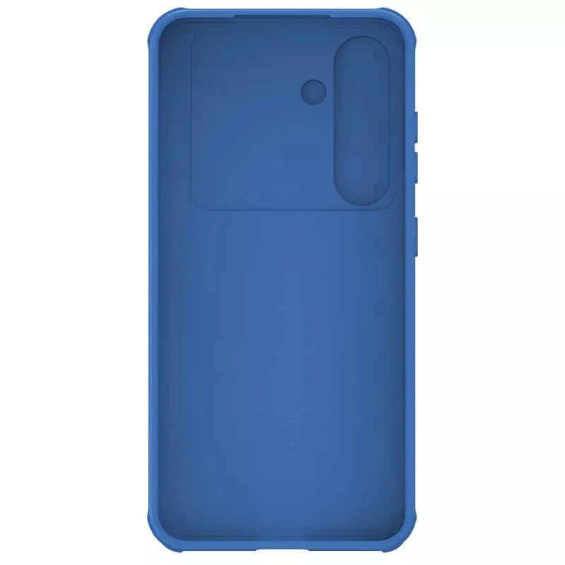 Карбоновая накладка Nillkin Pro со шторкой для камеры для Samsung Galaxy S24 – Blue. Фото 6 из 7
